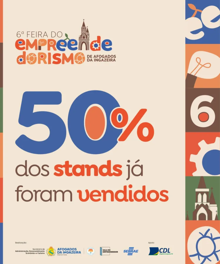 Feira do empreendedorismo de Afogados já tem 50% dos Stands vendidos