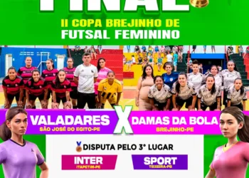 Grande Final da 2ª Copa Brejinho de Futsal Feminino será no próximo sábado (28)