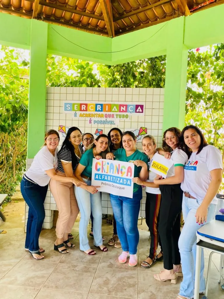 Escola Francisco Zeferino Pessoa no Top 4 regional do Prêmio Criança Alfabetizada