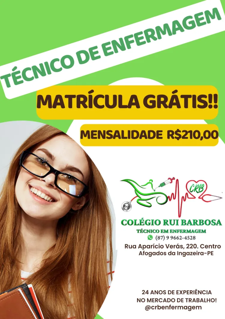 Com credibilidade de 20 anos, Colégio Rui Barbosa abre matrículas para 2024