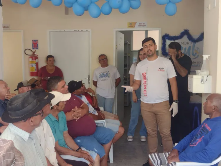 Novembro Azul: Secretaria de Saúde de Carnaíba continua realizando ações de prevenção e promoção da saúde masculina
