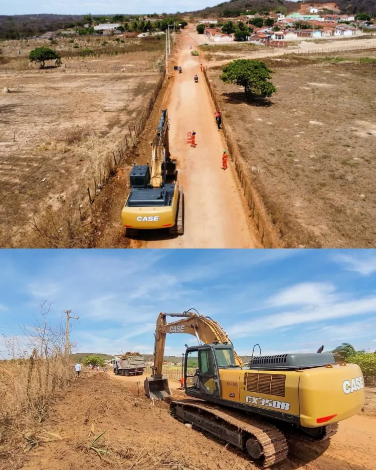 Brejinho: Prefeitura deu início a fase de terraplanagem da Pavimentação Asfáltica da PE-413, fará reforma da Praça de Placas de Piedade e entrega de obra de cemitério