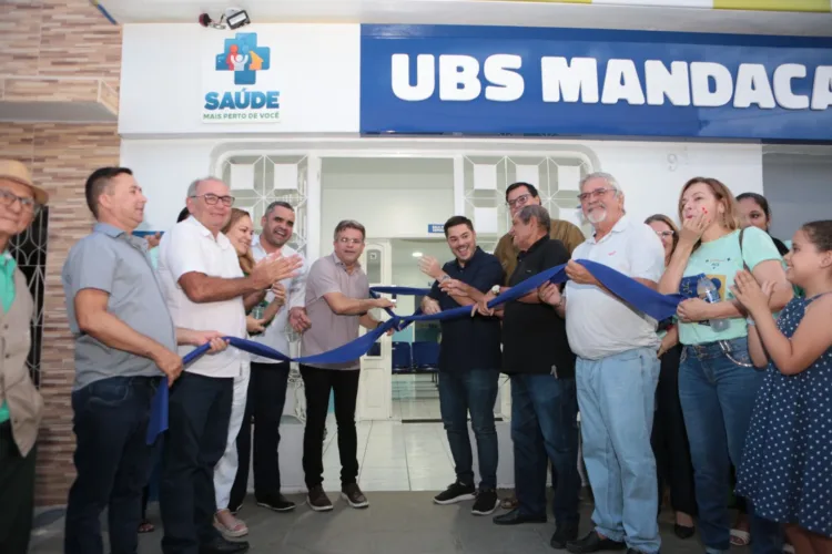 Afogados: Prefeito Sandrinho inaugurou nova sede da UBS Mandacaru ll