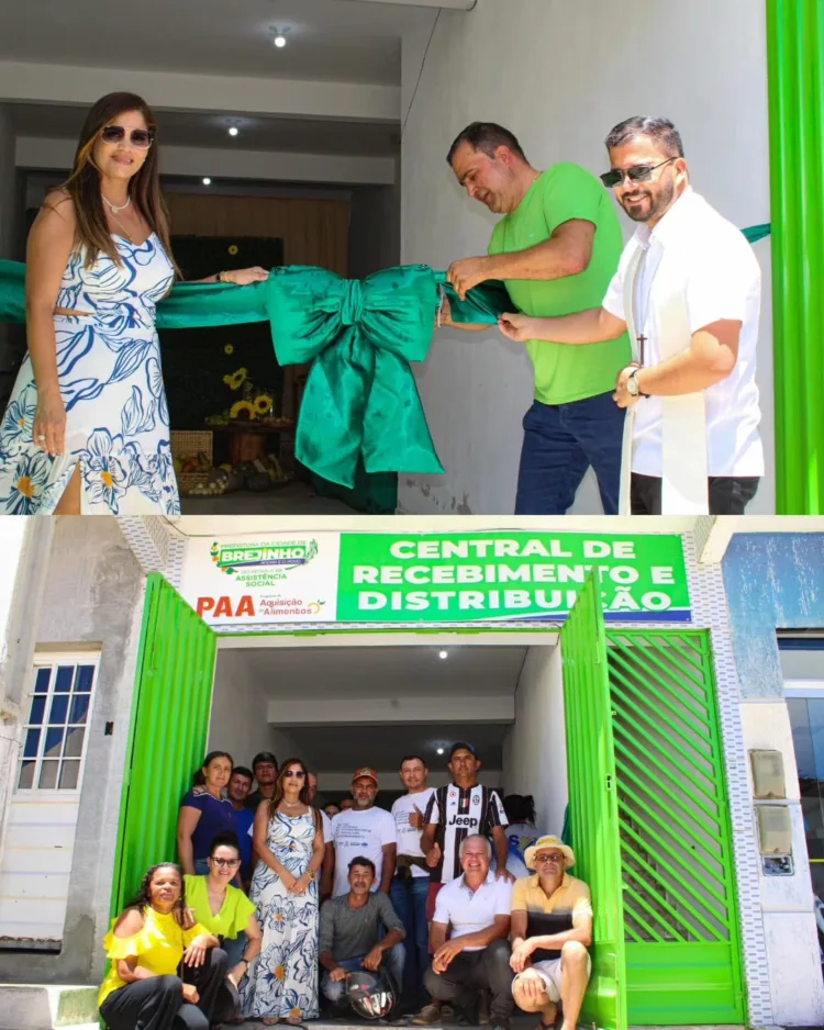 Prefeitura de Brejinho inaugura Central de Recebimento e Distribuição do PAA (Programa de Aquisição de Alimentos)
