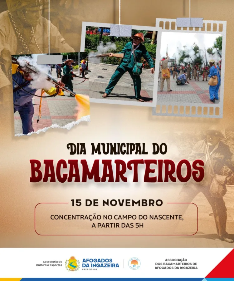 Afogados vai celebrar a tradição dos bacamarteiros