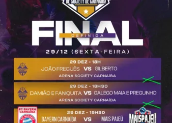 Mais Pajeú e Bayern farão a grande final do Campeonato Intermunicipal de Society de Carnaíba