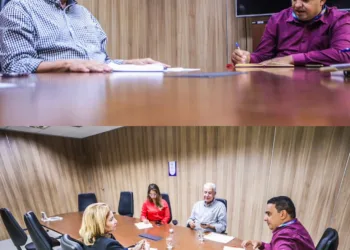 Em reunião na Secretaria de Recursos Hídricos, prefeito Sávio Torres solicita abastecimento de água para comunidades rurais de Tuparetama