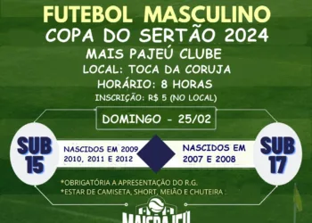 Mais Pajeú vai realizar peneiras para Copa do Sertão