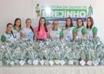 Prefeitura de Brejinho, através da Secretaria de Assistência Social, distribui ovos de Páscoa para crianças do Programa Criança Feliz e realizou o tradicional desjejum