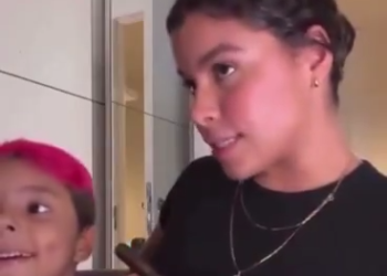 Priscila Evellyn ensina o sobrinho a falar na linguagem neutra: “Todes”. Veja vídeo: