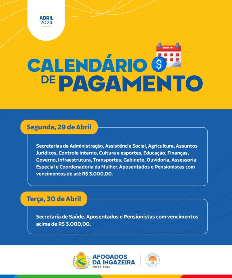 Prefeitura de Afogados inicia pagamento de servidores na próxima segunda (29)