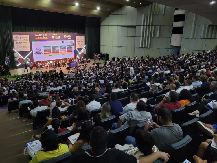 Está aberto o 7º Congresso Pernambucano de Municípios