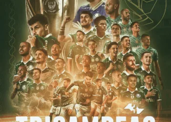 Tricampeão! Palmeiras vira outra final, bate o Santos e conquista o Paulistão