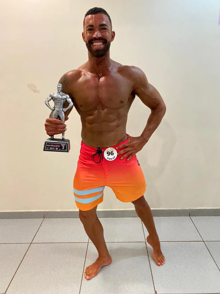 Afogadense fica no top 2 dos estreantes Men’s Phisyque pela IFBB-DF
