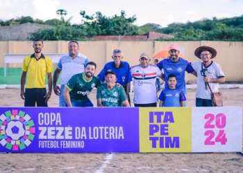 Começa a 1ª Copa Zezé da Loteria de Futebol Feminino de Itapetim