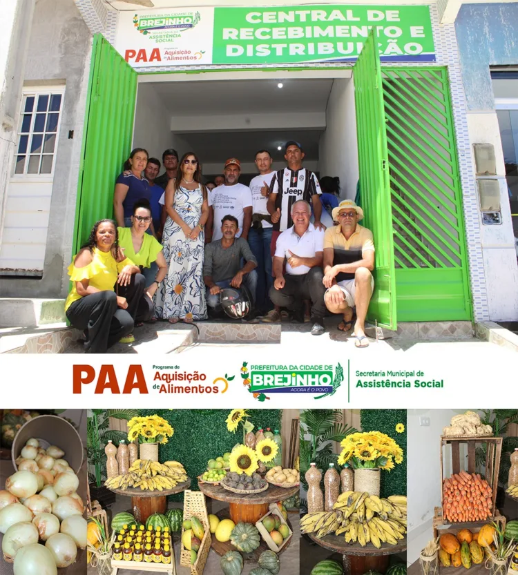 Prefeitura Municipal de Brejinho investe R$ 174.000,00 na Agricultura Familiar do município através do Programa de Aquisição de Alimentos (PAA)