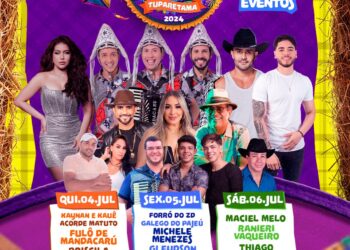 Entrega de pavimentações e anúncio das atrações do São Pedro movimentam a noite de quinta-feira em Tuparetama