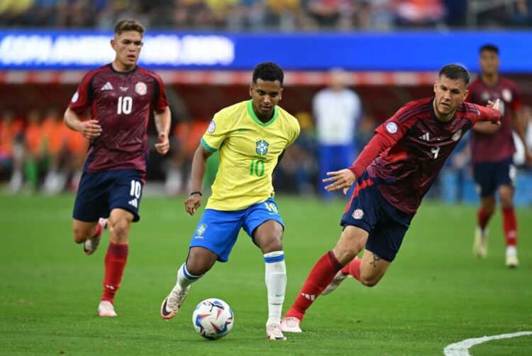 Brasil não fura retranca da Costa Rica e estreia com empate na Copa América 2024