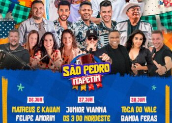 Programação do São Pedro de Itapetim 2024