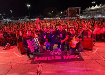 Pajeunautas elegem Mateus Max a melhor atração do 1º dia da Expoagro 2024