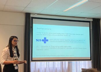 Tuparetamense apresenta trabalho sobre o SUS em universidade da Holanda