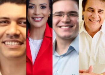 Márcia larga na frente com 61%, Miguel com 23%, Luiz Pinto e Jucélio têm 1%