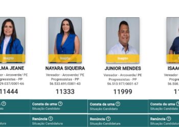 Renúncia de 04 candidatos coloca em xeque a chapa do PP em Arcoverde