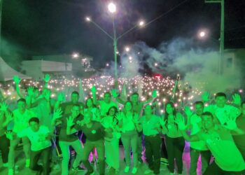 Prefeito Gilson Bento realiza grande comício em Vila de Fátima e atrai multidão