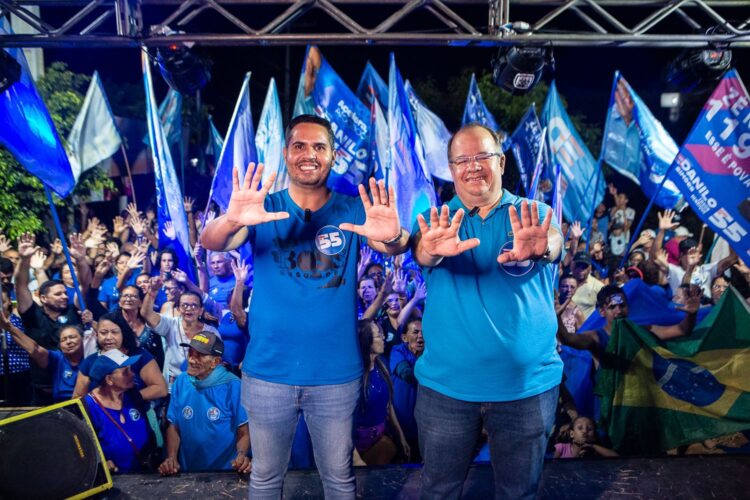 Danilo Simões e Edson Henrique realizam carreata e comício na noite desta quarta (11)