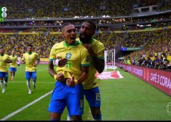 Brasil goleia nas eliminatórias