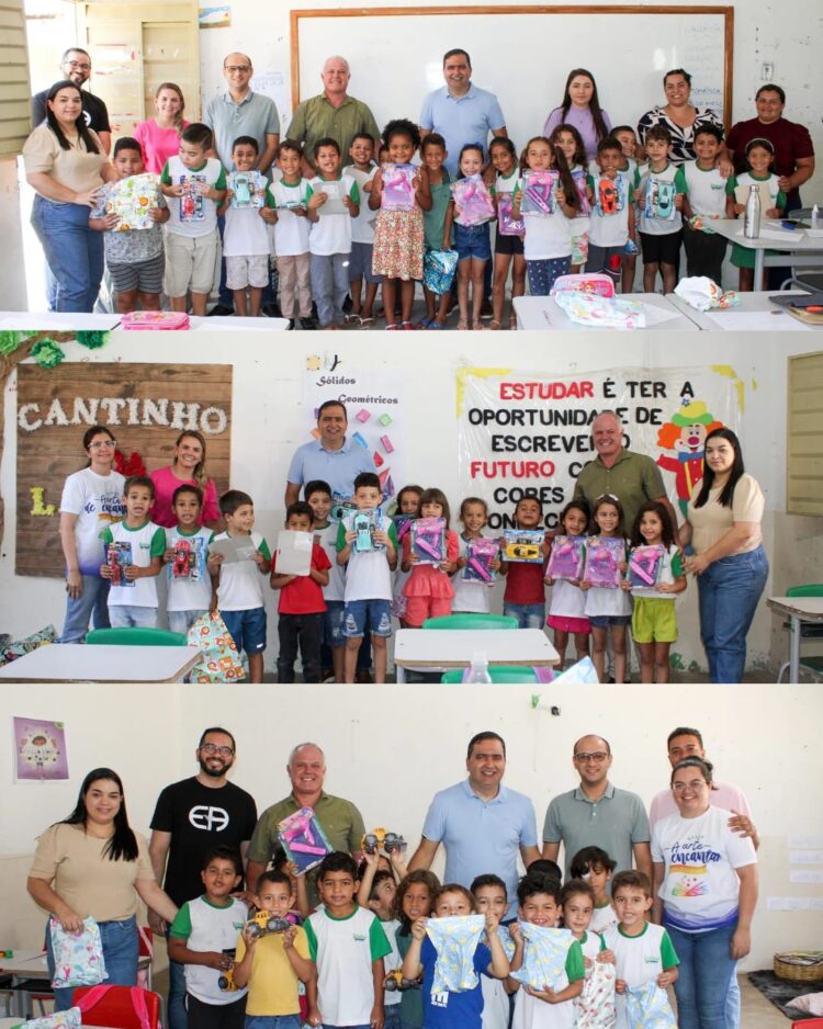 Prefeitura de Brejinho entrega presentes a mais de 1.000 alunos em comemoração ao Dia das Crianças