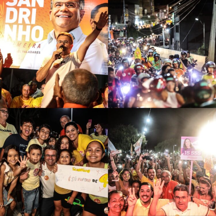 Grande carreata levou Sandrinho para a Tribuna 40 na Varzinha