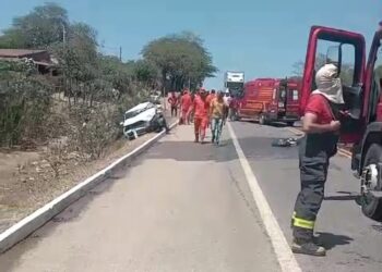 Acidente entre carro e moto deixa uma pessoa morta em Serra Talhada