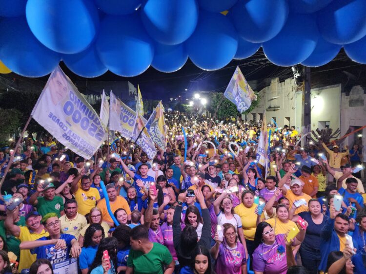 Dr. Pedro e Marquinhos na reta final da campanha: Comício e Arrastão em Iguaracy recorde de público ontem, Hoje é a vez de Irajaí!
