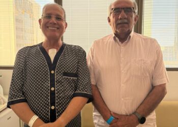 Sávio Torres, Prefeito de Tuparetama, se recupera bem de cirurgia no coração e recebe visita do primo Luciano Torres, Prefeito de Ingazeira