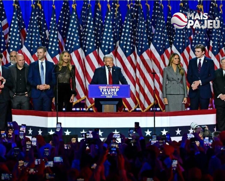 Donald Trump é eleito presidente dos Estados Unidos pela segunda vez