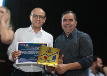 Prefeito Gilson Bento participa de evento que celebra resultados do IDEB e IDEPE