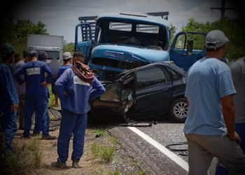 Acidente Fatal na BR-424: Colisão frontal entre carro e caminhão mata jovem em Arcoverde