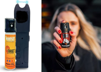 Mulheres podem obter autorização para porte de spray de pimenta e arma de choque no Brasil; Entenda