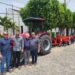 Prefeitura de Iguaracy recebe trator e equipamento agrícola com emenda da senadora Teresa Leitão