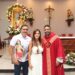 Prefeito Gilson Bento, participa da procissão que marca a despedida do Padre Juacir Delmiro