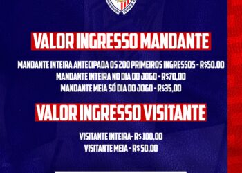 Ingressos do primeiro jogo do Afogados no Pernambucano chegam a custar 70 reais
