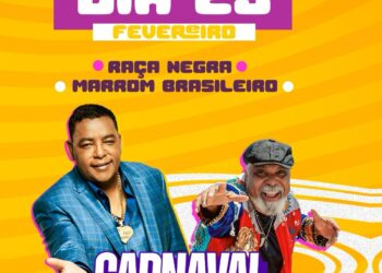 Carnaval antecipado de Arcoverde chega à sua última noite, neste domingo (23.02), com shows de Marron Brasileiro e Raça Negra