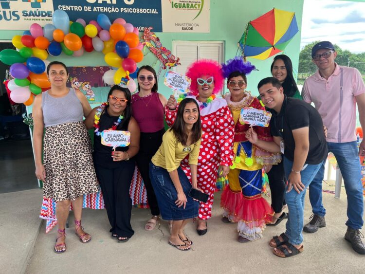 Saúde e alegria: Prefeitura de Iguaracy promoveu evento do CAPS em homenagem ao carnaval