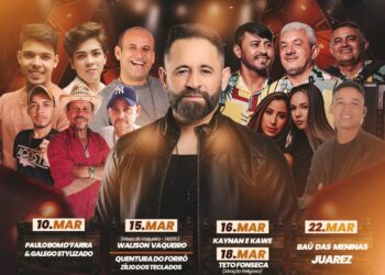 Prefeitura de Iguaracy e Secretaria Municipal de Cultura e Turismo divulgam programação da Festa de Março em Irajaí