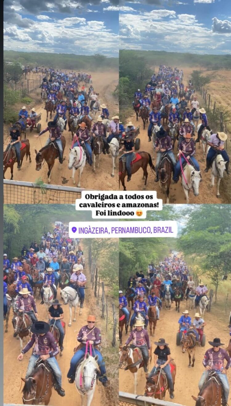 Ingazeira vivenciou a primeira CAVALPAZ