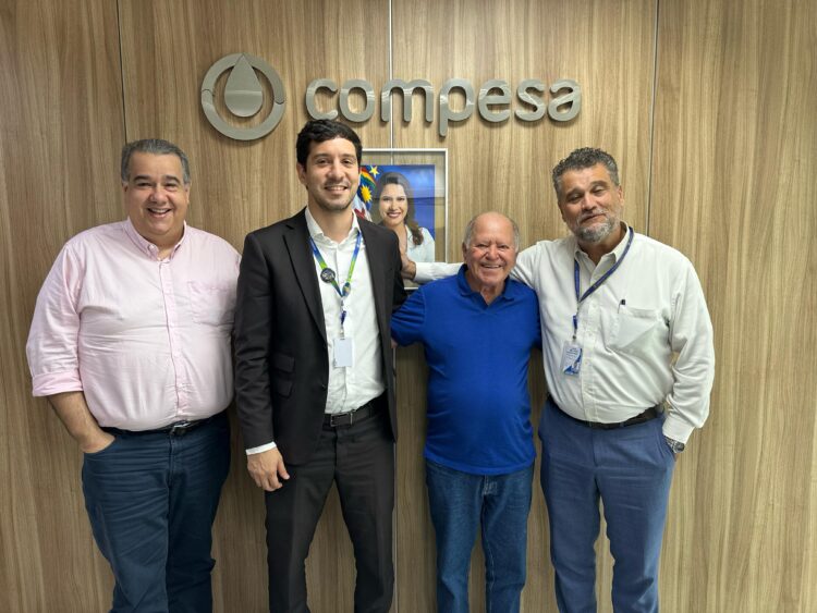 Prefeito Dr. Pedro Alves cumpriu agenda na Compesa em Recife para discutir melhorias no abastecimento de água em Iguaracy