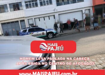 Homem leva paulada na cabeça após briga no Centro de Afogados