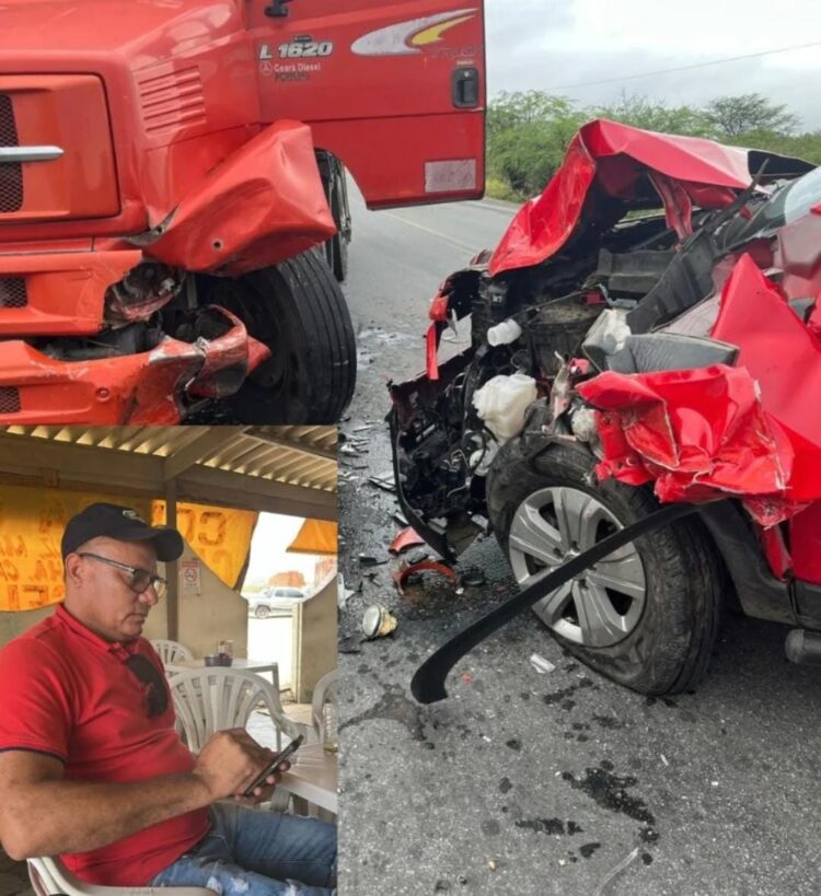 Vereador de são José do Egito Gerson sousa, sofre acidente na Paraíba