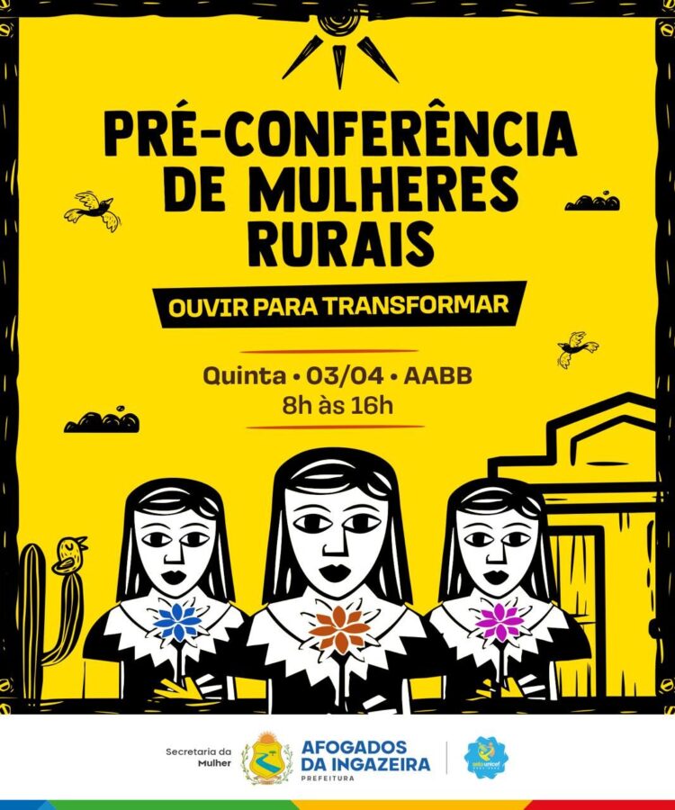 Prefeitura de Afogados vai promover conferência para ouvir mulheres rurais